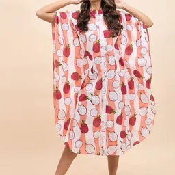 MABISH by Sonal Jain Women Pure Cotton Kaftan Nightdress-image-53