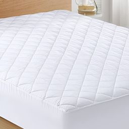 Comfowell White Quilted Fitted King Water Resistant Mattress Protector-image-93