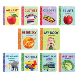 pegasus My First Library Box Preschool Board Books Set of 10 - English image 3