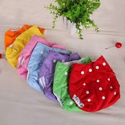 Kidcup Free Size Quick Dry UltraThin Pads Leakage Proof Reusable Cloth Diaper Multicolor (Pack of 2) image 5