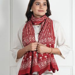 Style Shoes Women Printed Pure Cotton Stole-image-26