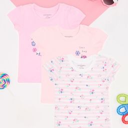 Pantaloons Baby Girls 3 Extended Sleeves T-shirt-picture-25
