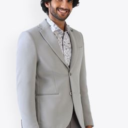 Blackberrys Printed Slim-Fit Single Breasted Formal Blazer-picture-58
