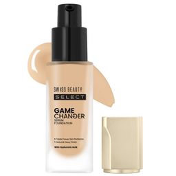 SWISS BEAUTY Game Changer Serum Foundation With Hyaluronic Aid 30g - Sand Beige-24