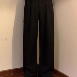 StyleCast x Revolte Men High-Rise Loose Fit Wide Leg Trousers-image-42