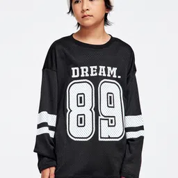 LULU & SKY Boys Varsity Printed Applique T-shirt-picture-19