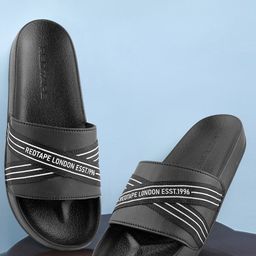Red Tape Men Printed Sliders-image-58