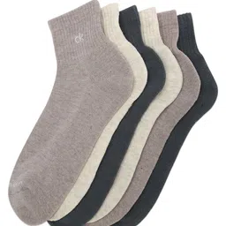 Calvin Klein Men Pack Of 6 Ankle Length Socks-34