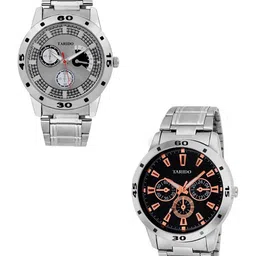 TARIDO Men Dial & Bracelet Style Straps Analogue Watch Combo_TD1570SM01_TD1643SM14-58