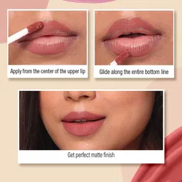 RED 4 Miss Perfect Set Of 3 Non Transfer Matte Liquid Lipstick 4 g Each - 141 - 201- 202 image 4