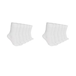MUKHAKSH White Cotton Socks-image-8
