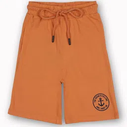 Gini and Jony Boys Typography Printed Shorts-8