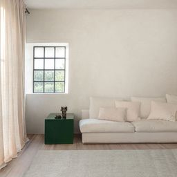 DDecor White Solid Anti-Skid Polyester Carpet-20