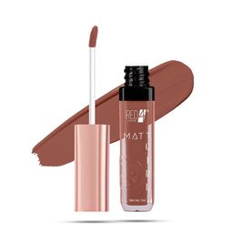 RED 4 Matt Girl Long Lasting Liquid Lipstick - 7 ml - Shade - 120-22