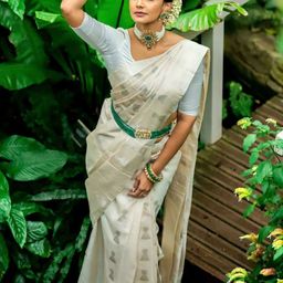 Visit Wear Woven Design Zari Pure Silk Banarasi Saree-image-7