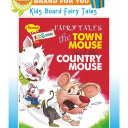 Sawan The Town Mouse And The Country Mouse Fairy Tale Board Book - English-10