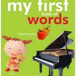 My First Book of Words Board Book - English-14