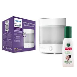 Avent Advance Bottle Sterilizer & Babyhug Mosquito Repellent Fabric Roll On - 8 ml-17