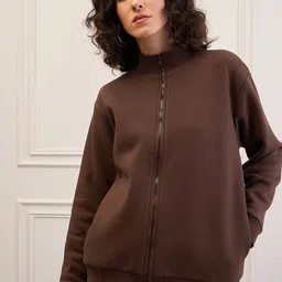 SASSAFRAS Women Fleece Tailored Jacket-image-68