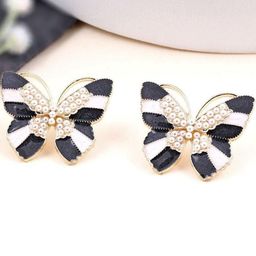 Estailo fashion Artificial Stones Studded Contemporary Studs-image-54