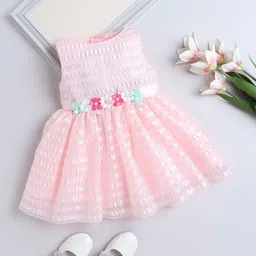 The Magic Wand Girls Embellished Fit & Flare Dress-image-45