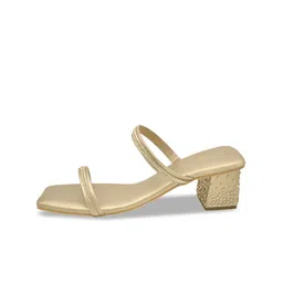 SHRIVAS BY ARCHITA MEHTA Embellished Open Toe Block Sandals image 2