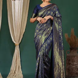 KALINI Woven Design Banarasi Saree-picture-25