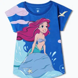 YK Disney Girls Graphic Print Short Sleeves Top-picture-46