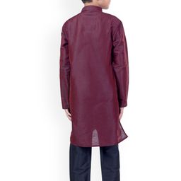 Pehanaava Boys Regular Kurta with Pyjamas image 5
