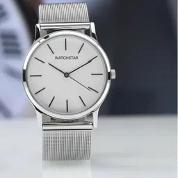 WATCHSTAR Men Dial & Stainless Steel Straps Analogue Watch Slim watch metal-image-29