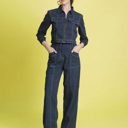 Bene Kleed Shirt Collar Pure Cotton Shirt With Trouser-image-84
