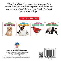 dreamland publications Dreamland Jungle Animals Touch and Feel Book to Help Children Learn Different Textures image 2