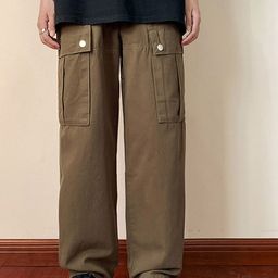 StyleCast Men Loose Fit Easy Wash Cargos Trousers-image-72