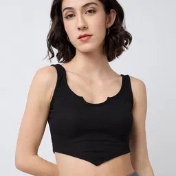 SZN Women Sleeveless Tank Crop Top-image-65