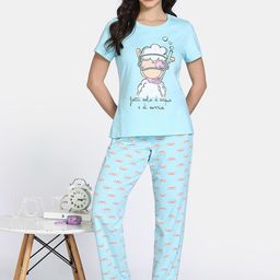Zivame Women Printed Night suit-image-26