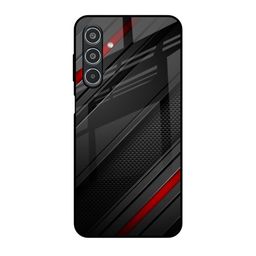 QRIOH Abstract Printed Sleek & Lightweight Silicone Samsung Galaxy M35 5G Back Case-picture-16