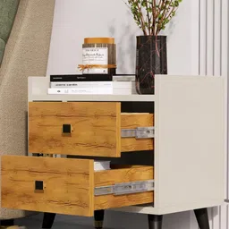 HEXA RED Multi Engineered Wood Bedside Table-picture-17