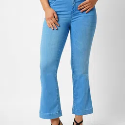 Kraus Jeans Women Flared High-Rise Jeans-picture-3