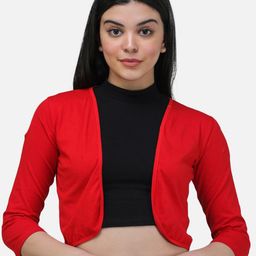 SCORPIUS Women Crop Shrug-29