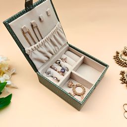 La Trove Green Set of 1 Super Strong Jewellery Organiser Organisers-42