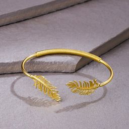 Anouk Gold-Plated Stainless Steel Cuff Bracelet-picture-36