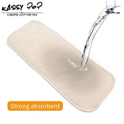 Kassy Pop 7 Layer Bamboo Insert Pad Pack Of 2 - White image 3