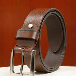 Teakwood Leathers Men Textured Leather Belt-image-97