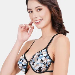 Amour Secret Abstract Bra Full Coverage Underwired Lightly Padded image 3