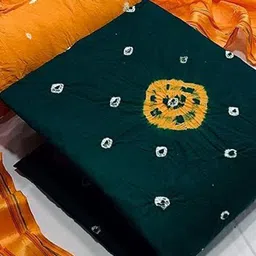 Ravi Janki Suit & Sarees Bandhani Printed Unstitched Dress Material-picture-42