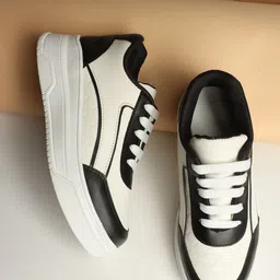 Alishtezia Women Colourblocked Lace-Ups Sneakers-picture-0