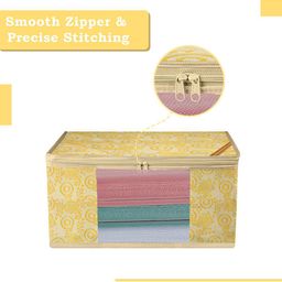 Kuber Industries Yellow Set of 2 Regular Multi-Utility Organisers image 3