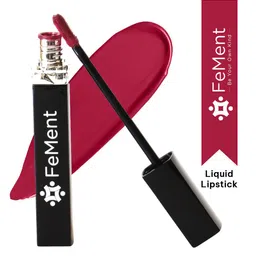 FeMent Clean Matte Lightweight Liquid Lipstick - 6.5 ml - Vibe-18