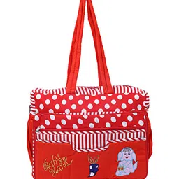 Kuber Industries Floral Printed Shopper Tote Bag with Fringed-18