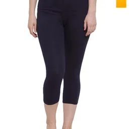 UllasPemium Women Pack Of 2 Skinny Fit Capris-picture-34